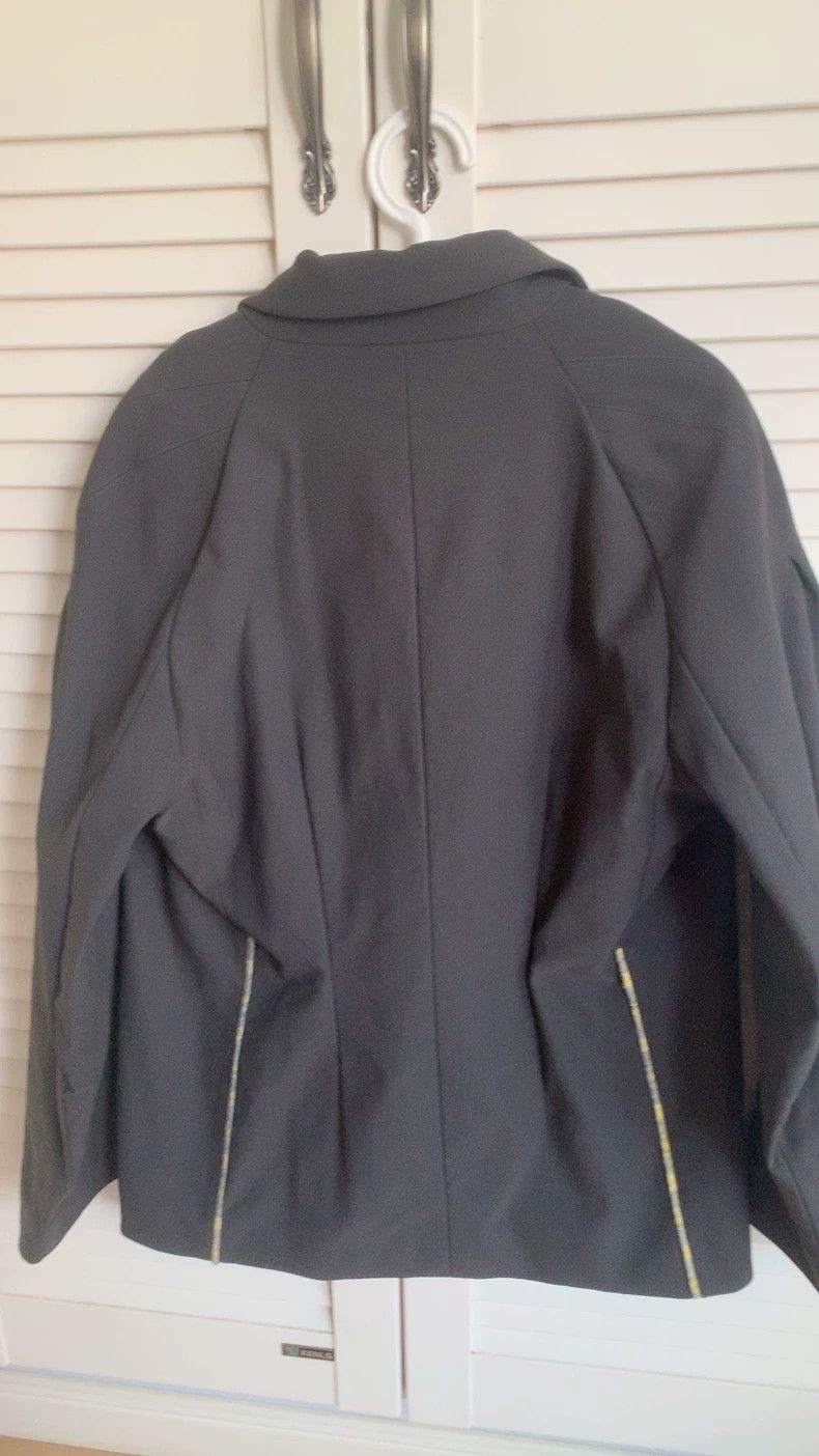 Kiko Kostadinov Kiko Kostadinov 21AW suit jacket with yellow checkered patc Size US M / EU 48-50 / 2 - 2 Thumbnail
