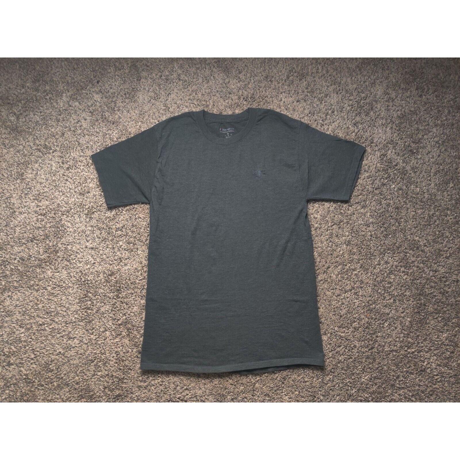 Champion Champion Shirt Adult Mens Medium Solid Gray Embroidered Logo Size US M / EU 48-50 / 2 - 1 Thumbnail