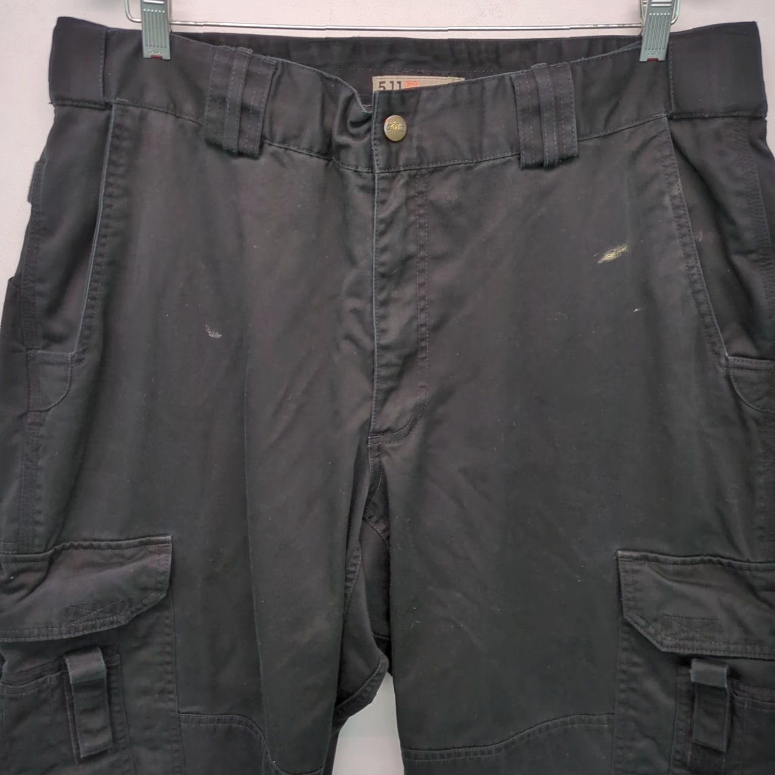 Vintage 5.11 Tactical Mens Cargo Utility Work Pants Black Size 38 x 32 Size US 38 / EU 54 - 5 Thumbnail