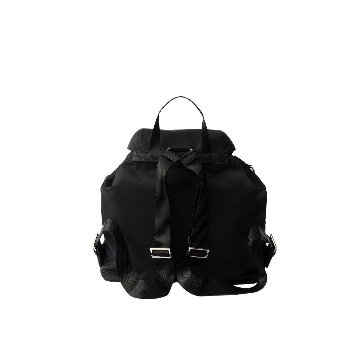 Prada PRADA $2500 Black Re-Nylon Medium Backpack New & Authentic Size ONE SIZE - 3 Thumbnail