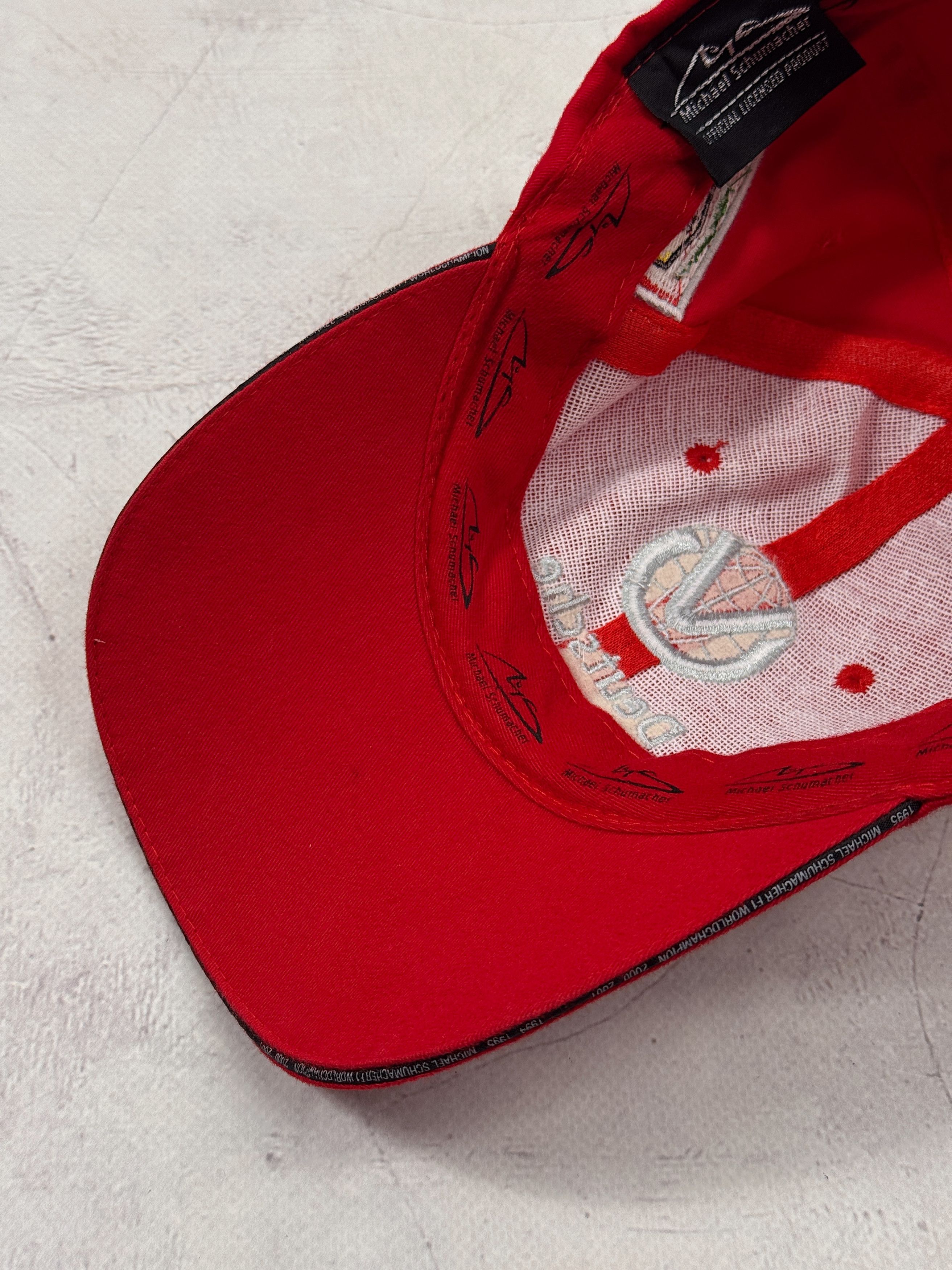 Ferrari Michael Schumacher F1 Ferrari Team Baseball Cap 1994 - 1995 Size ONE SIZE - 7 Thumbnail