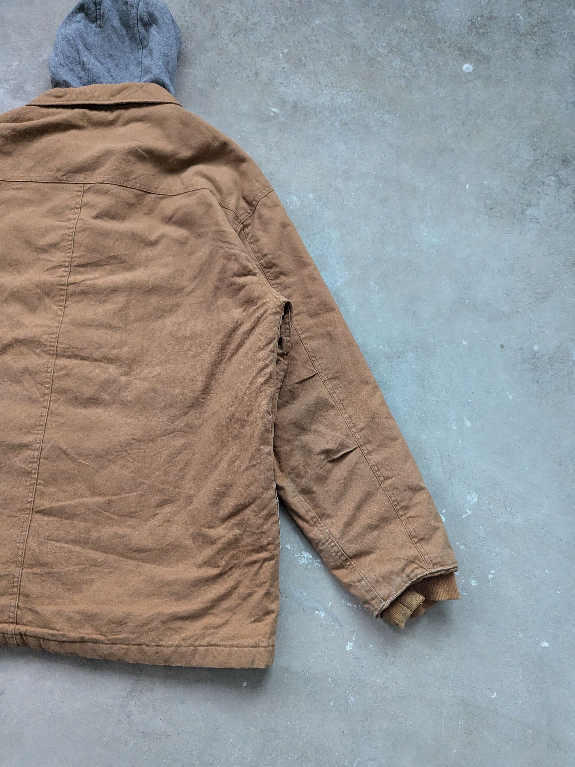Dickies × Pro-Keds × Vintage Vintage 1990s Dickies Detroit Jacket Hooded Collab Pro Keds Size US XL / EU 56 / 4 - 12 Thumbnail