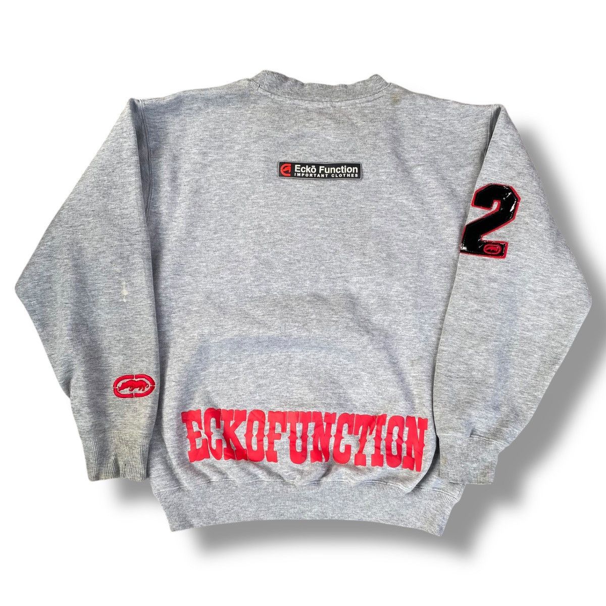 Ecko Unltd. × Vintage Vintage 90’s Ecko Function Sweatshirt. #E6 Size US L / EU 52-54 / 3 - 4 Thumbnail