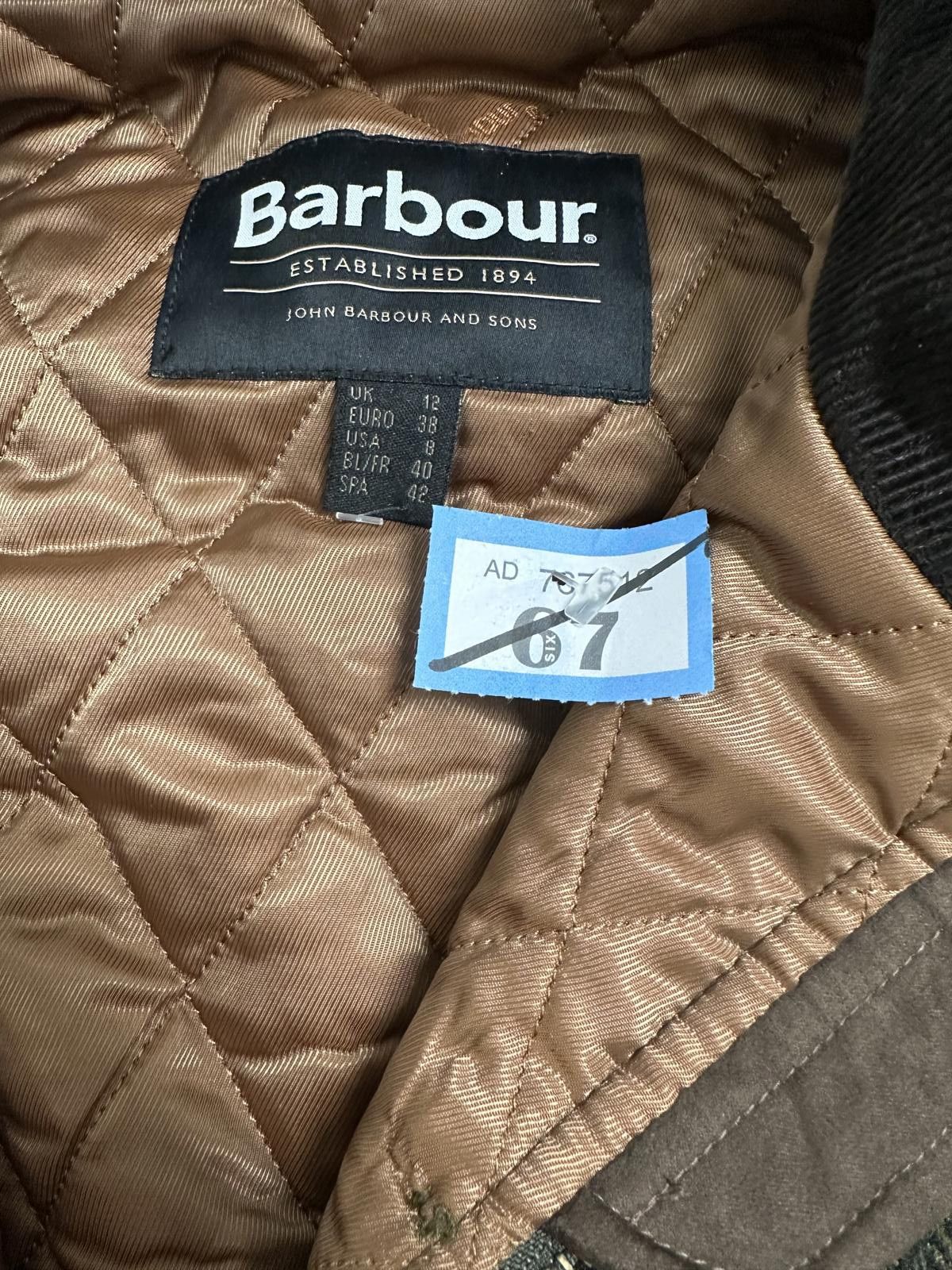 Barbour Barbour Quilted Tweed Vest for Women UK Size 12 Size M / US 6-8 / IT 42-44 - 2 Thumbnail