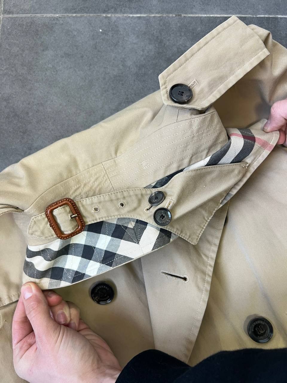 Burberry Burberry Trench Coat Size L / US 10 / IT 46 - 6 Thumbnail