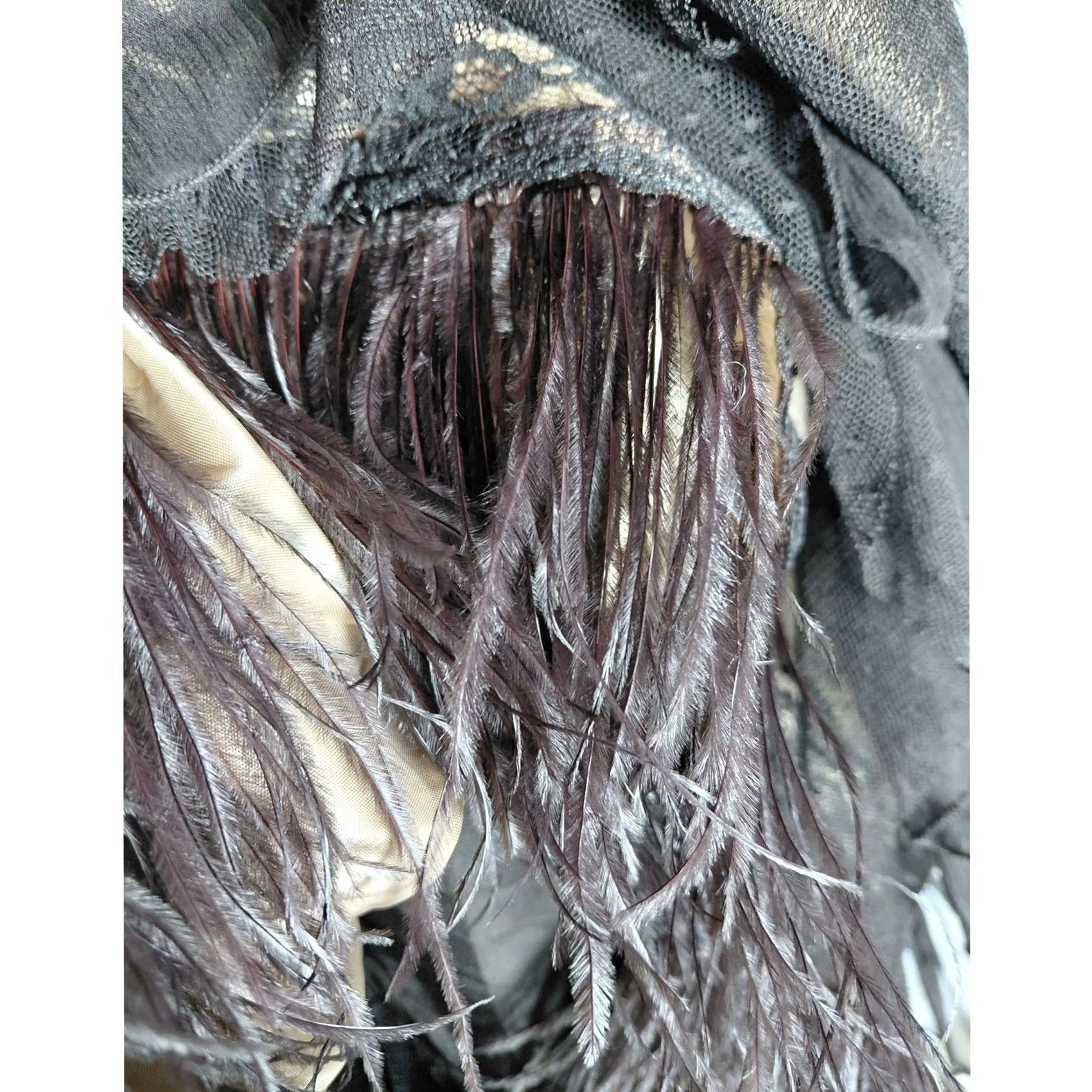 Bcbgmaxazria BCBGMAXAZRIA Dress Brown Fringe Sleeveless Midi Women Size 6 Size M / US 6-8 / IT 42-44 - 7 Thumbnail