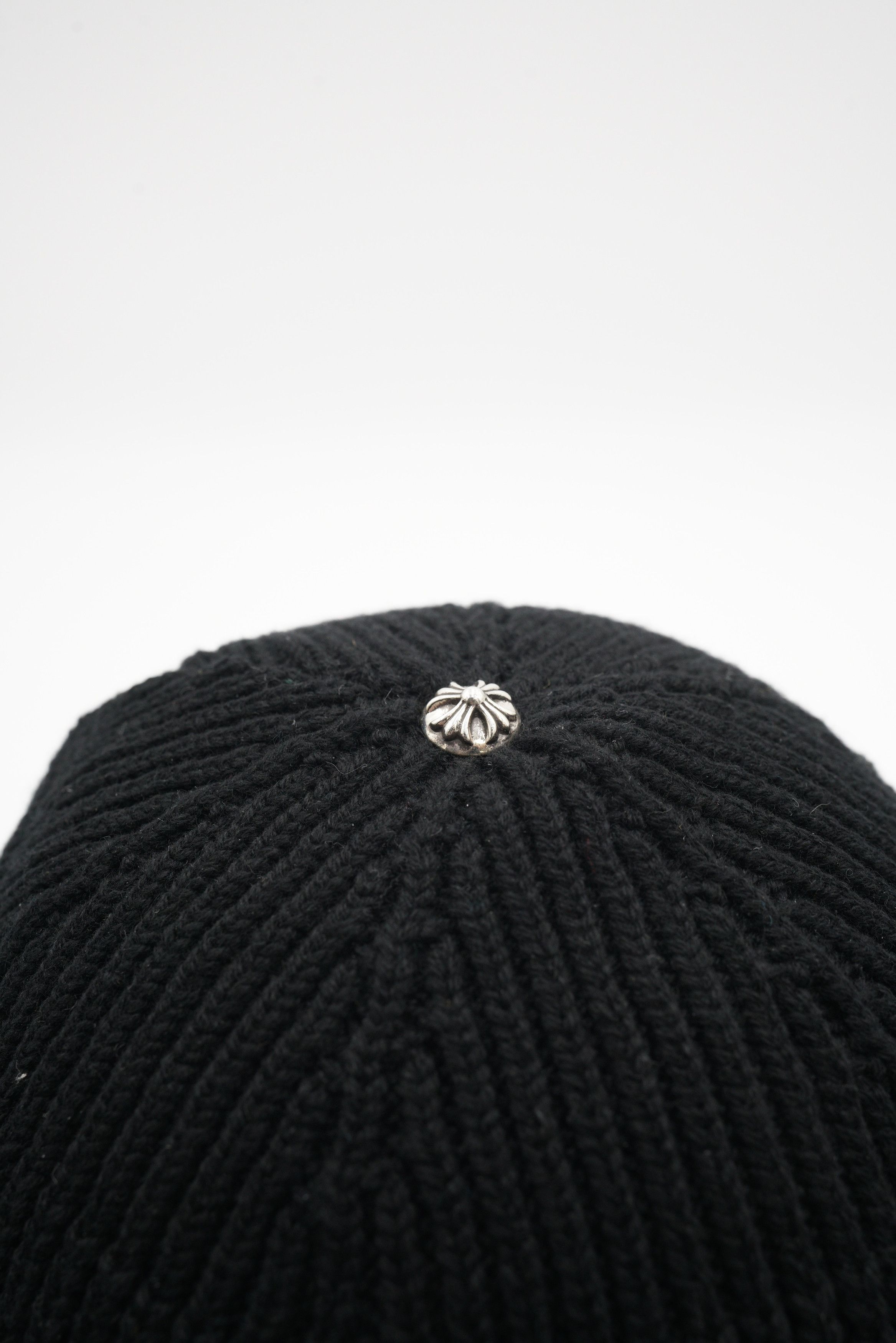 Chrome Hearts Chrome Hearts Triple Leather Cross With Silver Cross Beanie Size ONE SIZE - 4 Thumbnail