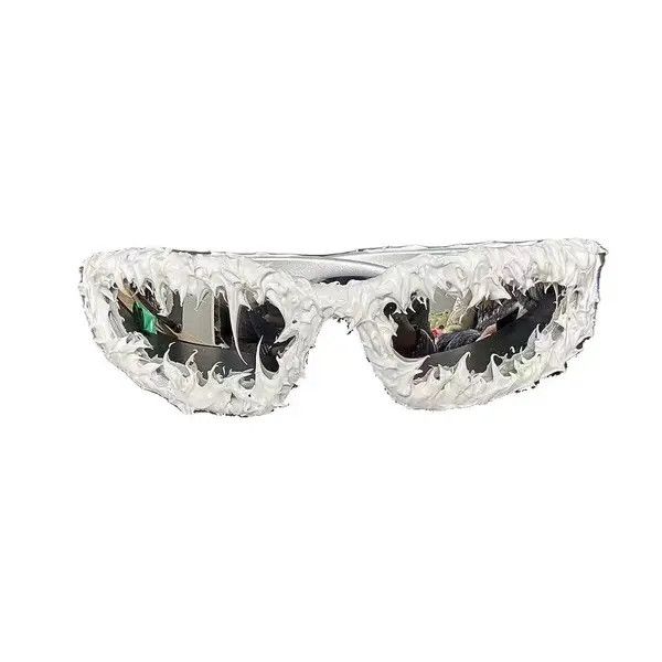 Japanese Brand × Vintage Street ins style handmade custom avant-garde sunglasses Size ONE SIZE - 3 Thumbnail