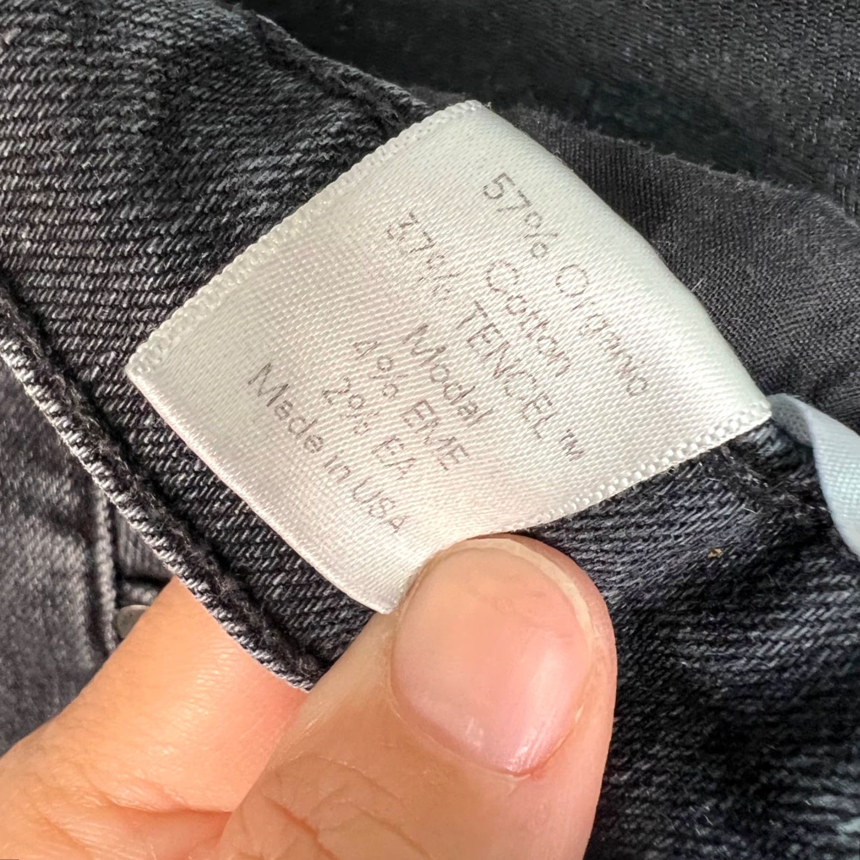 Reformation Reformation Jeans Womens 27 High Skinny Crop Organic Cotton Blend Denim Gray 27 Inseam 27 Rise High Adult Womens Skinny Jeans Size 27" / US 4 / IT 40 - 5 Thumbnail
