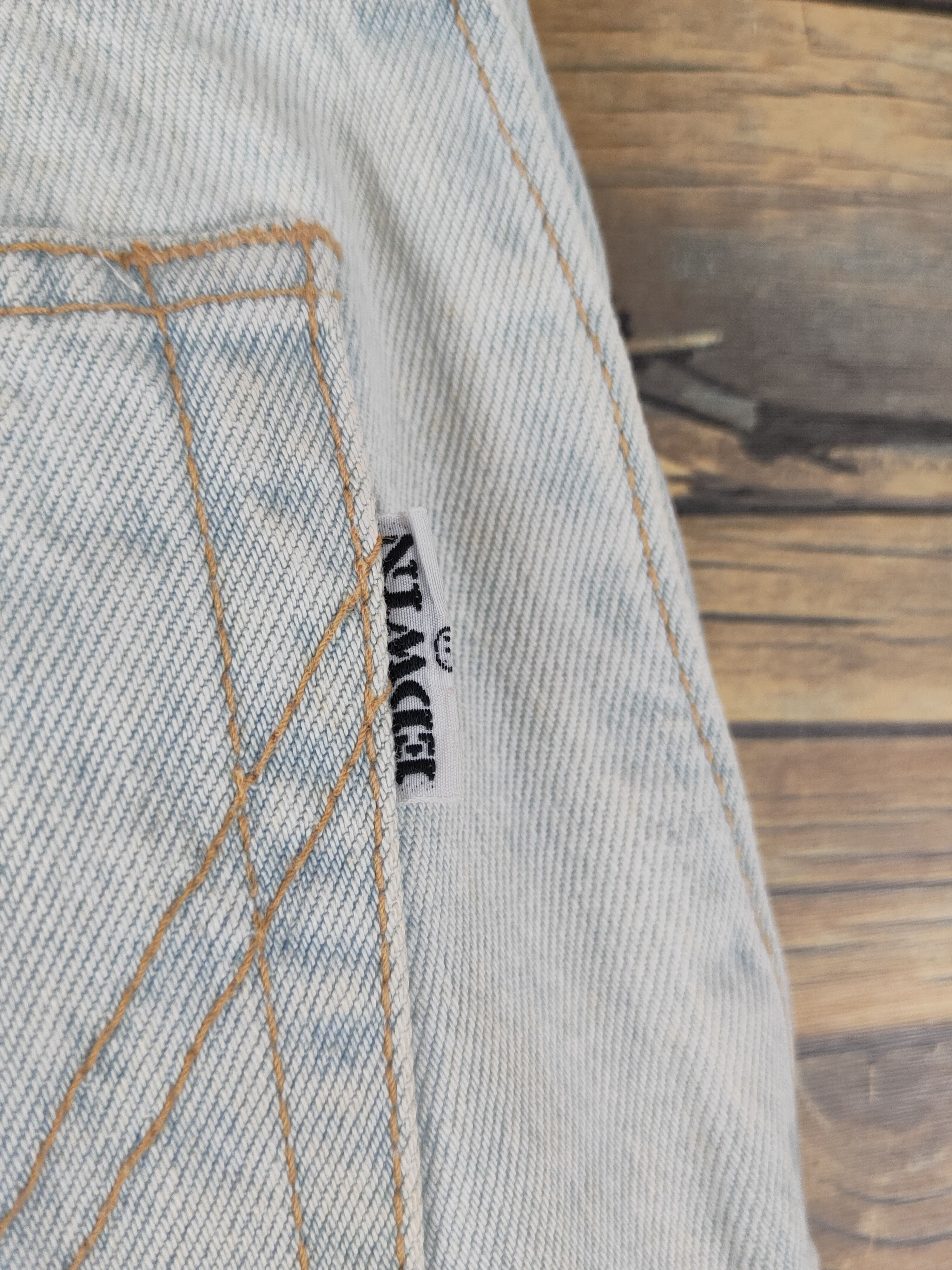 Edwin Edwin Light Blue Distressed Ripped Jeans #W1388 Size US 29 - 11 Thumbnail
