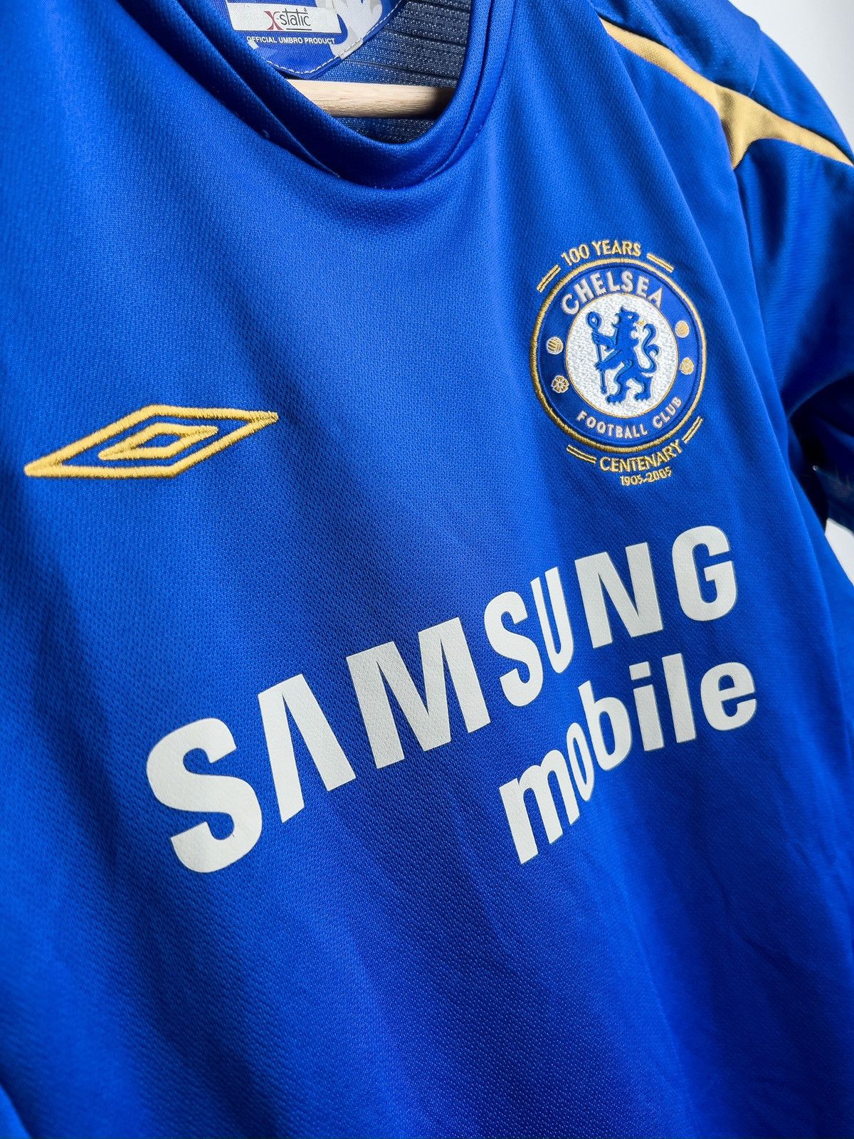 Umbro Umbro Chelsea Centenary Home 2005-2006 Size US XXS / EU 40 - 3 Thumbnail