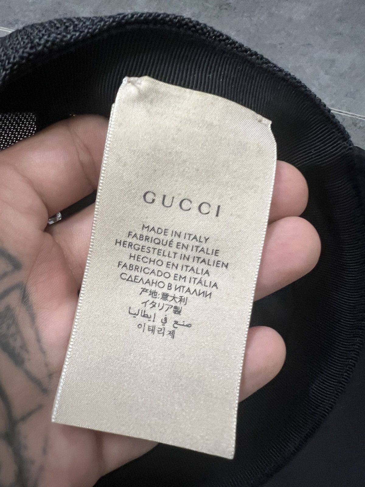 Gucci Gucci GG monogram Supreme Hat Snapback Size ONE SIZE - 5 Thumbnail