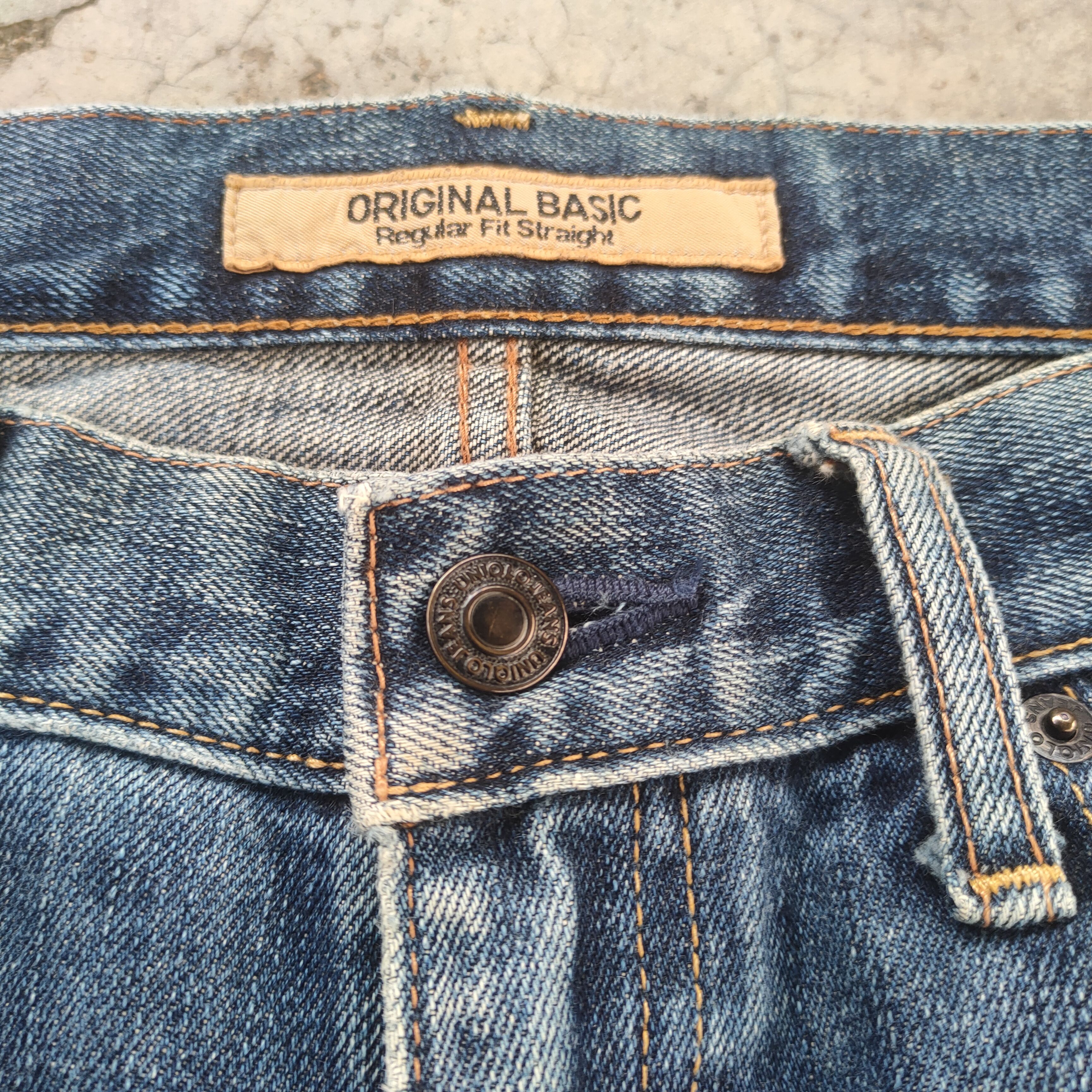 Japanese Brand # Japanese vintage faded distressed jeans denim pants Size US 30 / EU 46 - 5 Thumbnail