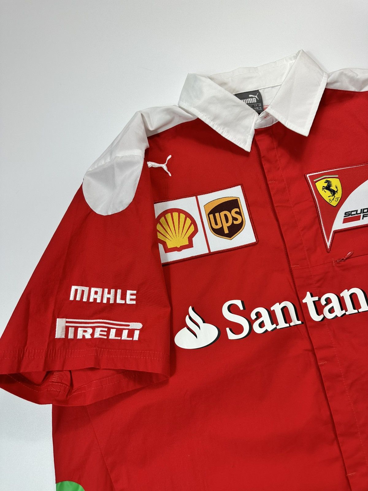 Ferrari Ferarri F1 Puma Shirt Racing Men's Vintage Size US XL / EU 56 / 4 - 9 Thumbnail