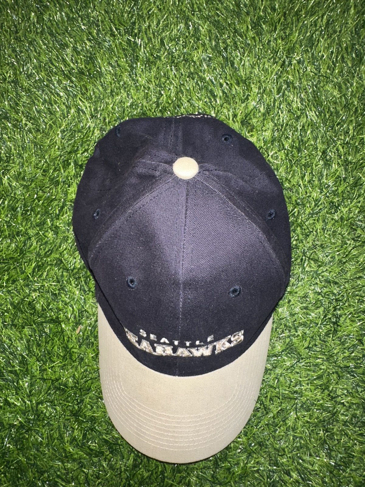 NFL Vintage nfl seattle seahawks adjustable hat Size ONE SIZE - 3 Thumbnail