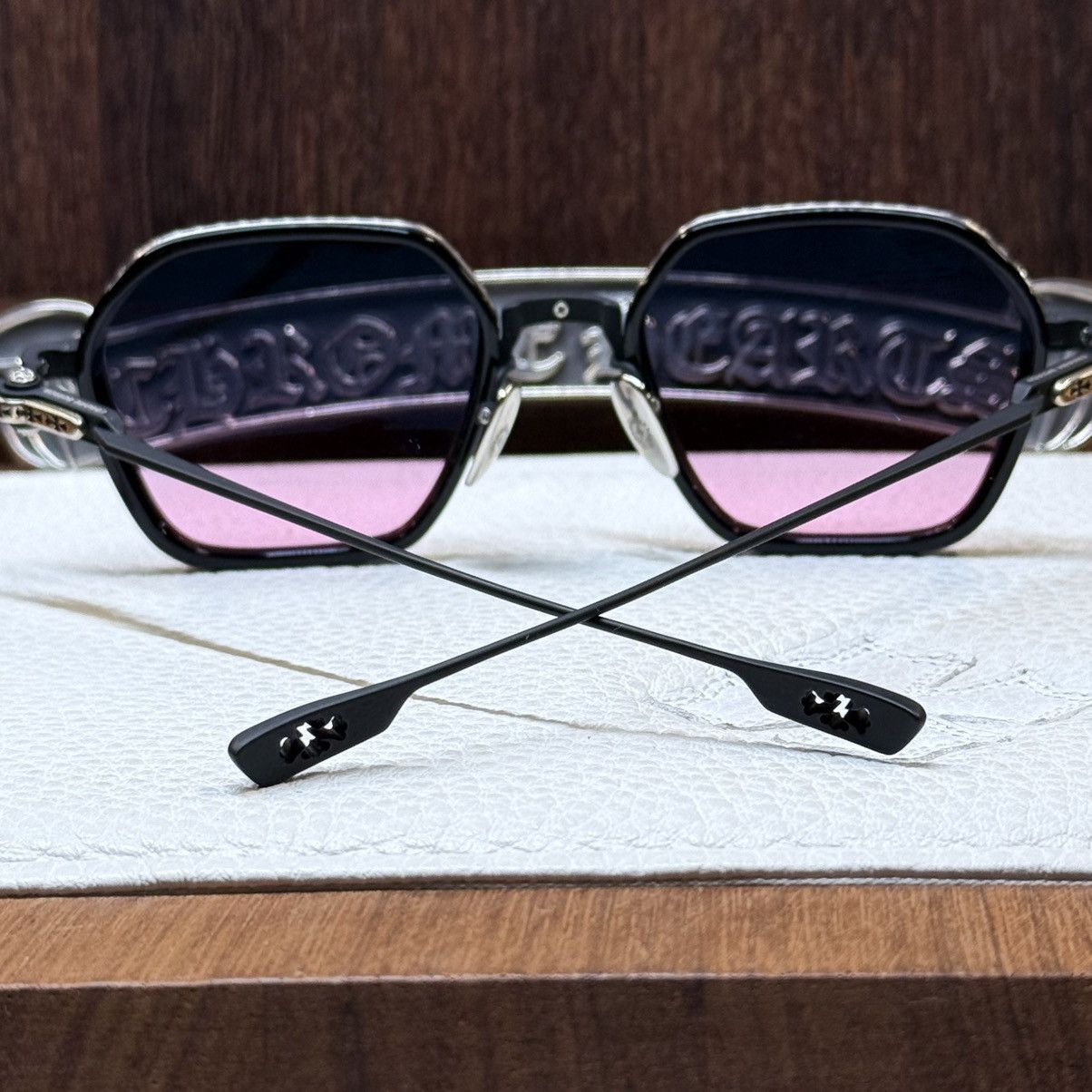 Chrome Hearts Chrome Hearts DANGER Zone 1/1 ‘Eroticism’ Sunglasses Size ONE SIZE - 11 Thumbnail