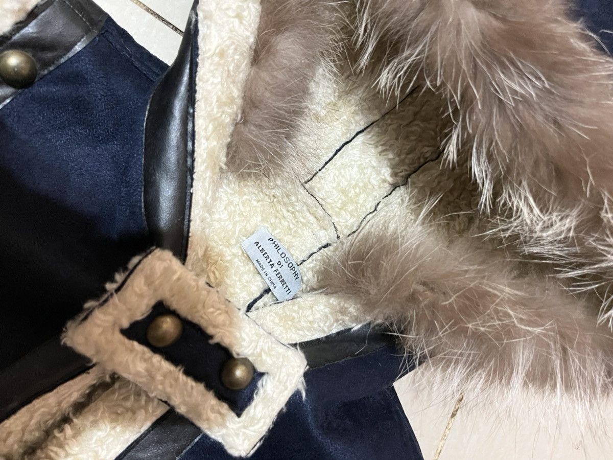 Alberta Ferretti Vintage Alberta Ferretti Shearling Coat Size S / US 4 / IT 40 - 3 Thumbnail