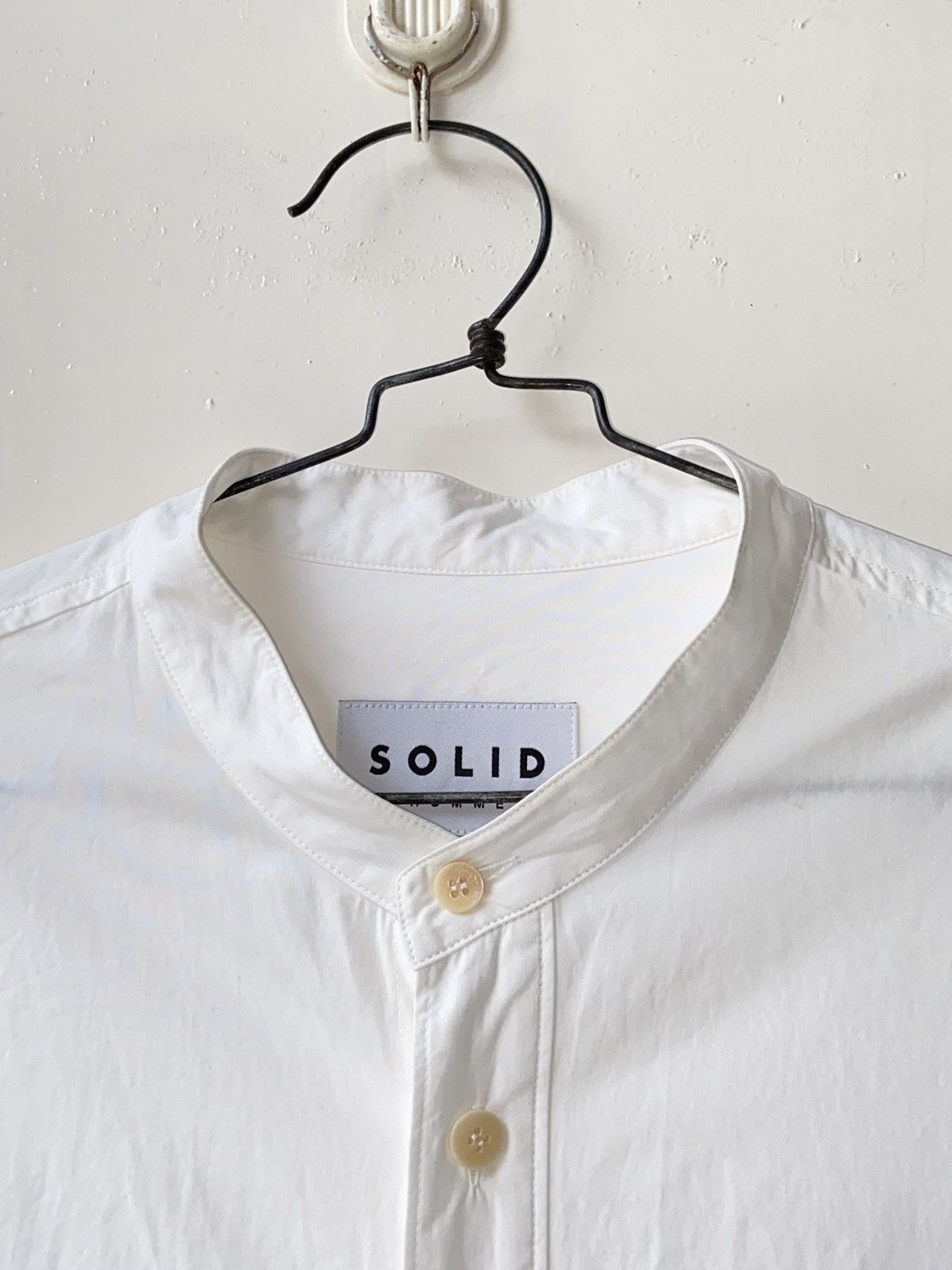 Solid Homme × Wooyoungmi SOLID HOMME White Shirt Size US L / EU 52-54 / 3 - 5 Thumbnail