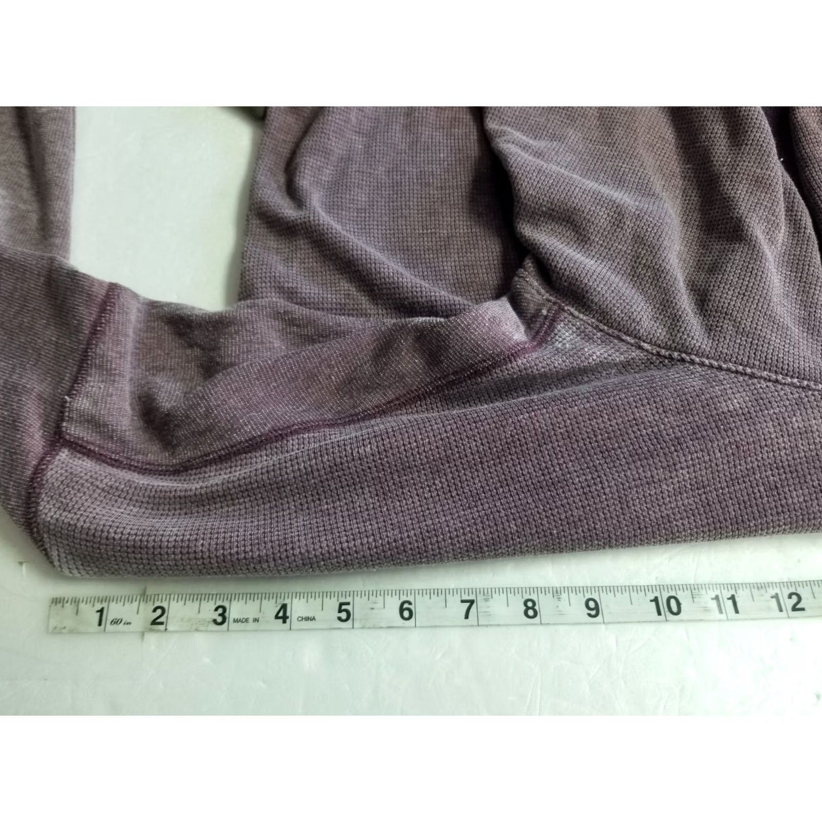 Lucky Brand Lucky Brand Sweater Womens Size M Burgundy Long Sleeve Cowl Neck Pullover Women Regular Knit Subtle Red Size M / US 6-8 / IT 42-44 - 3 Thumbnail