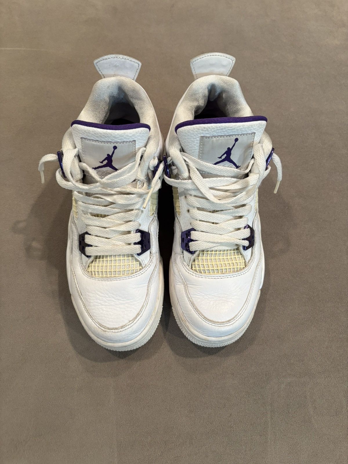 Jordan Brand Used Jordan 4 “Metallic Purple” Size US 7 / EU 40 - 1 Thumbnail