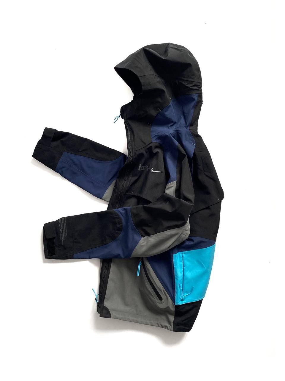Nike Nike x ISPA Jacket in Black/Navy/Iron Grey Size US XS / EU 42 / 0 - 2 Thumbnail