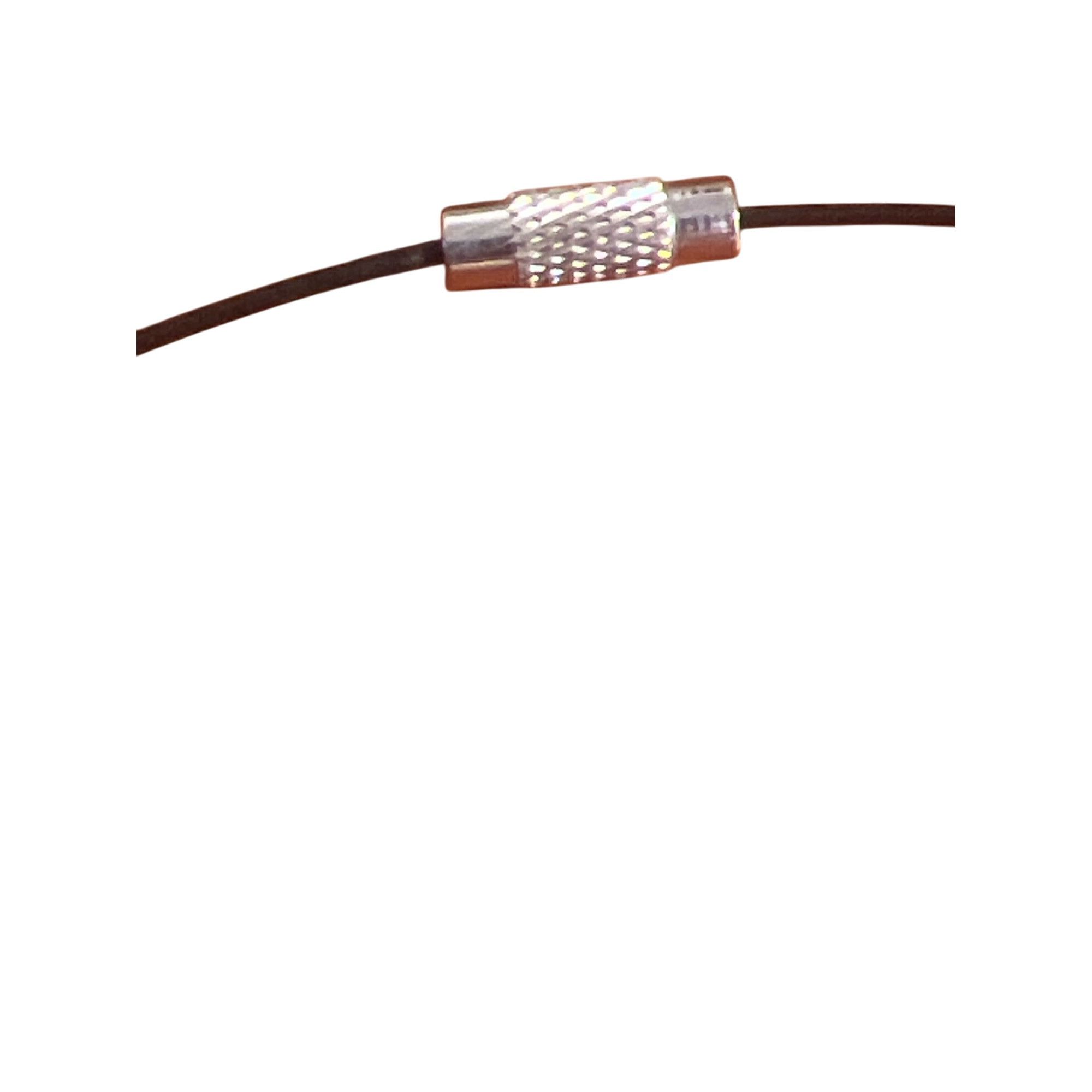 Other Black Wire Collar Necklace Naruto Pendant Cosplay Screw Barr Size ONE SIZE - 4 Thumbnail
