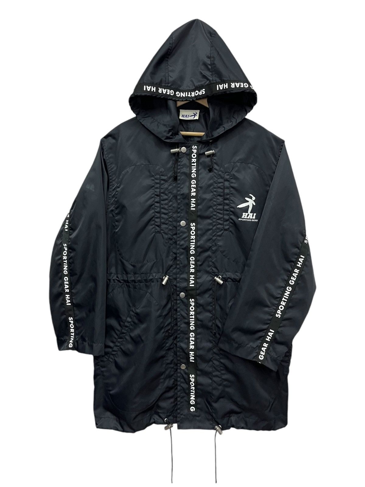 Hai Sporting Gear 🔥90’s HAI SPORTING GEAR ISSEY MIYAKE Nylon Hoodie Parka Size L / US 10 / IT 46 - 2 Thumbnail