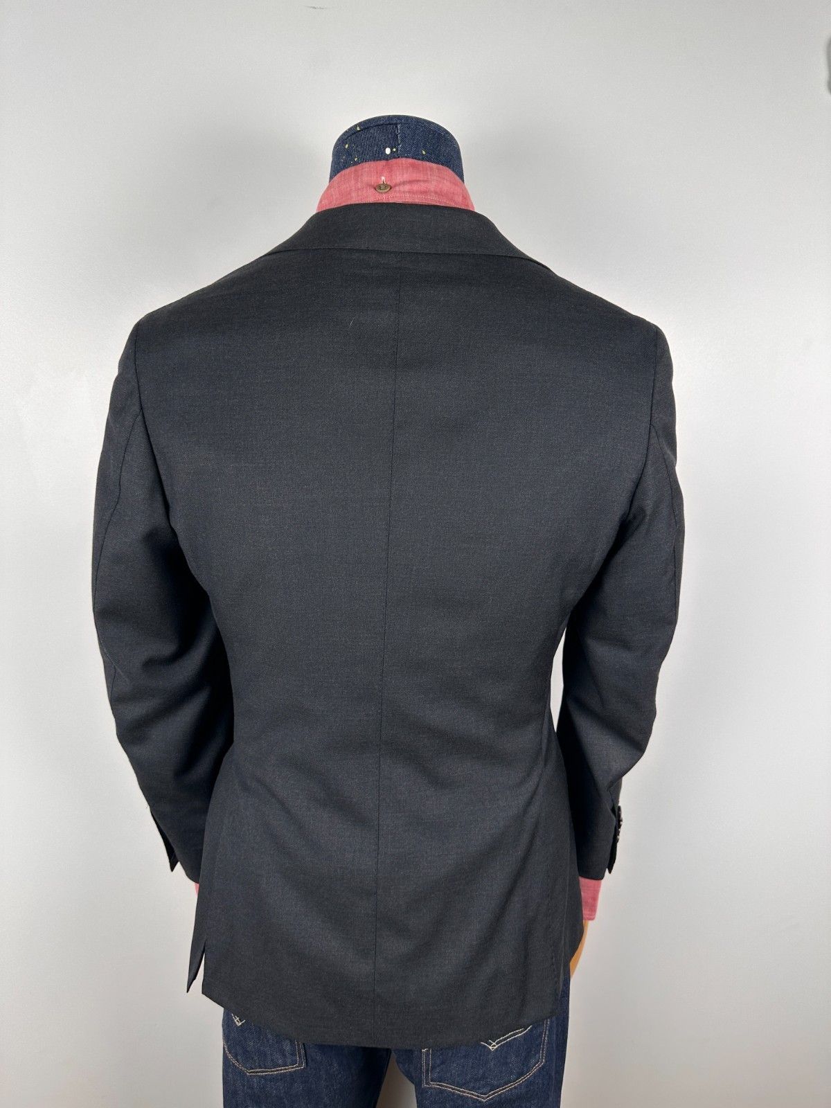 Suitsupply Suitsupply Havana Jetted Blazer Grey Wool Lined Sport Coat Size 36R - 5 Thumbnail