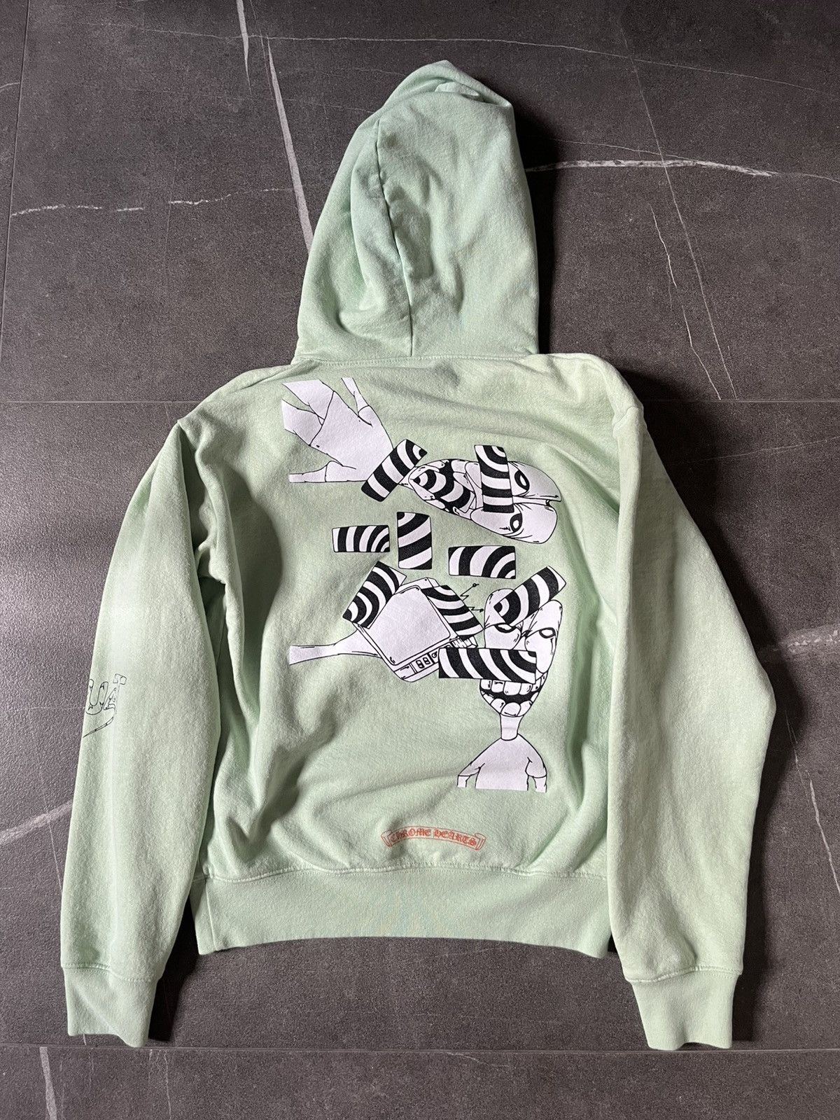 トップス Chrome Hearts Matty Boy Lust Sweatshirt Chrome Hearts Matty Boy Mint Green Lust Sweater – Savonches