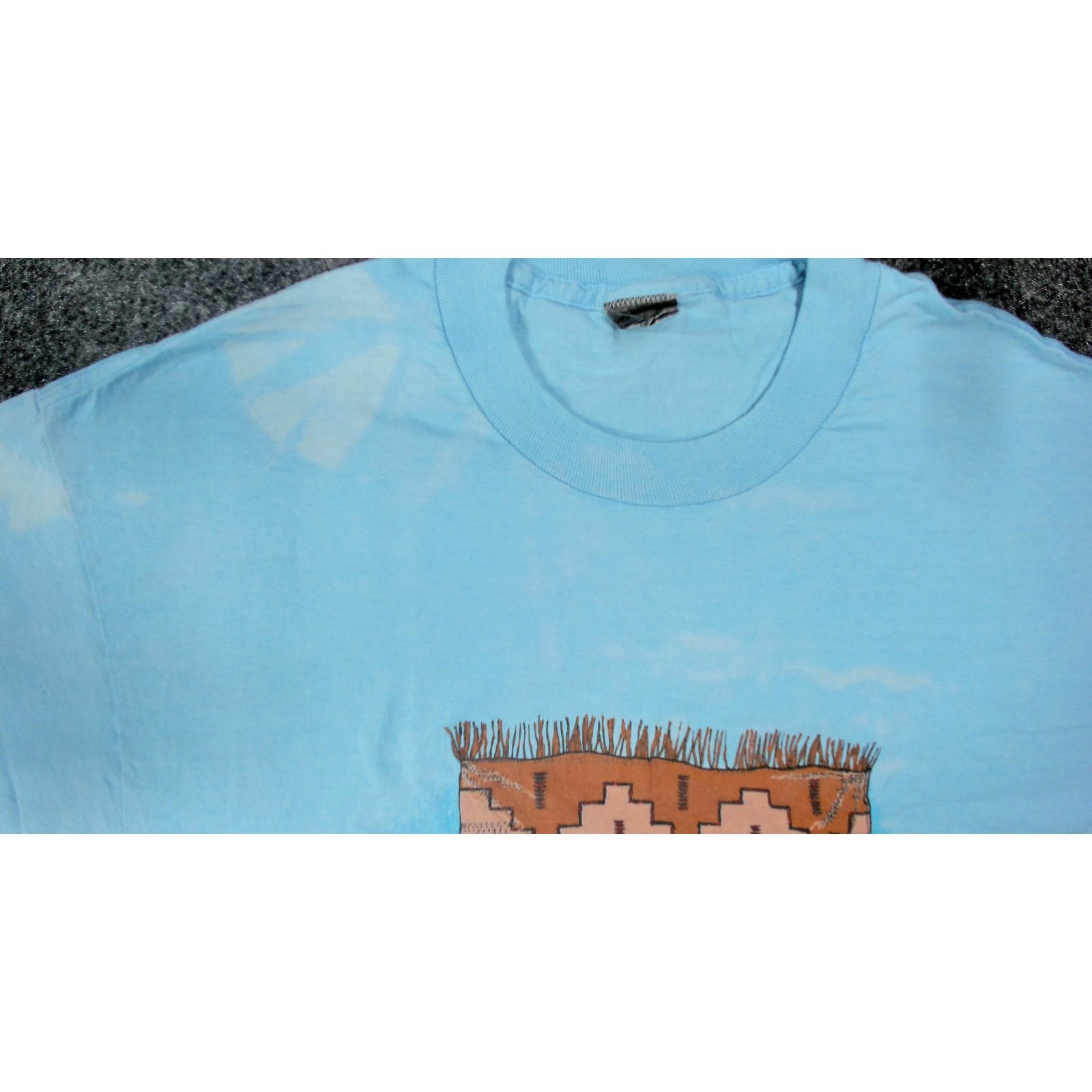 Vintage Vintage 90s Sun Faded Single Stitch Southwestern Pottery Tee Size US L / EU 52-54 / 3 - 11 Thumbnail