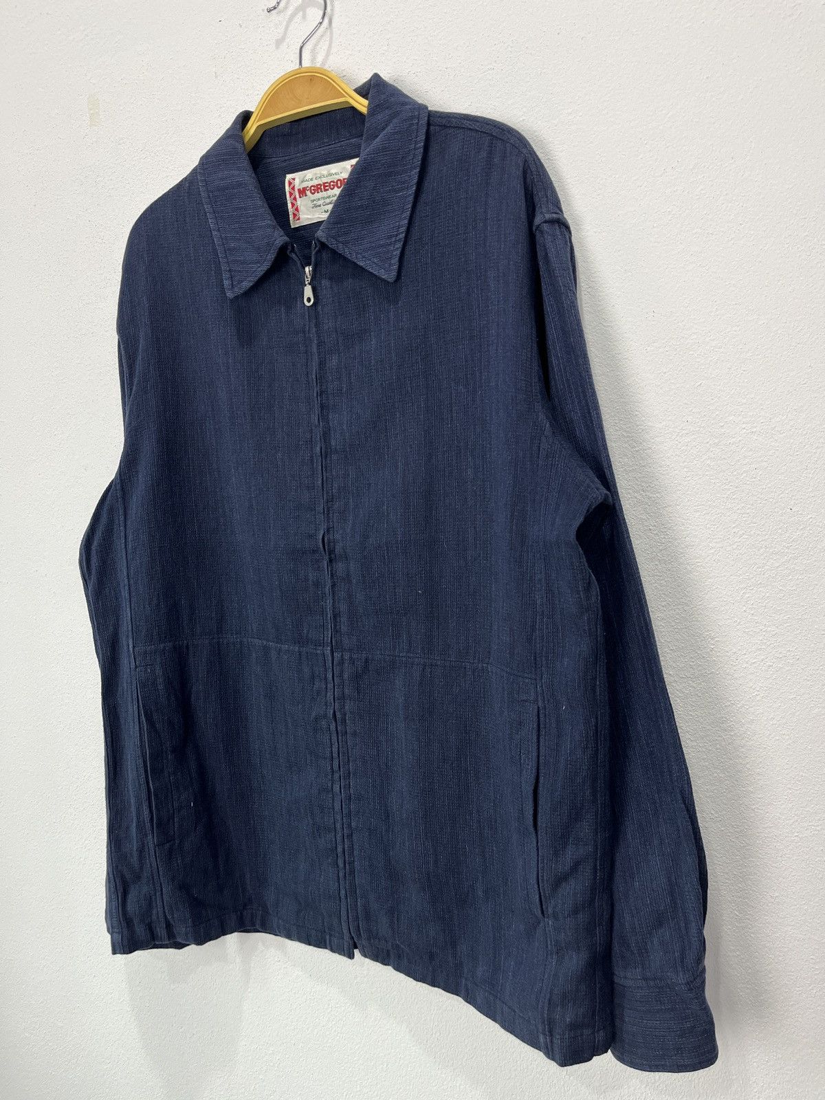 Japanese Brand × McGregor McGregor Chambray Zip Up Outerwear Casual Jacket Size US M / EU 48-50 / 2 - 5 Thumbnail