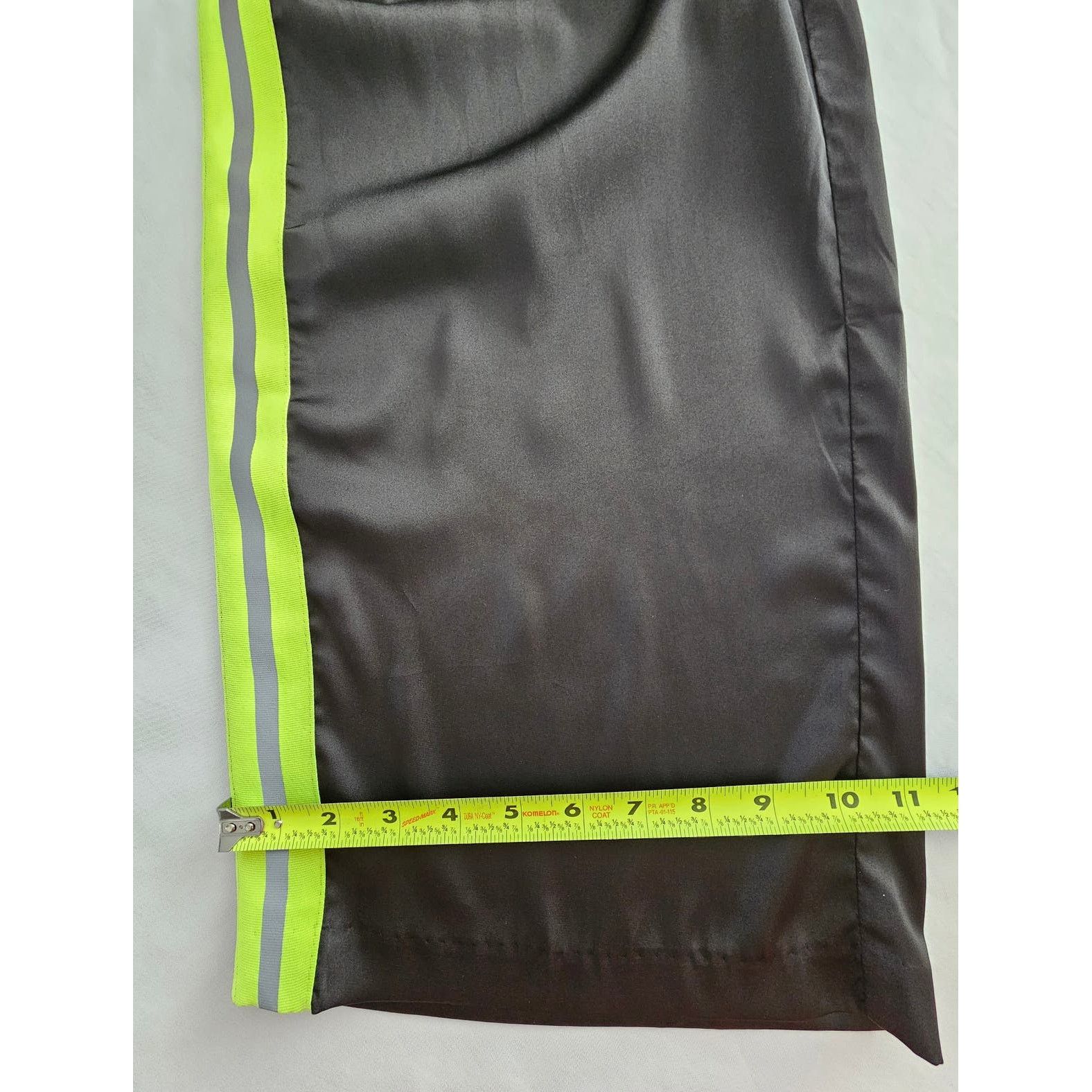 I.AM.GIA I.AM.GIA Black Wide Leg Pull-On Neon Stripe Silky Pants M Size 30" / US 8 / IT 44 - 5 Thumbnail