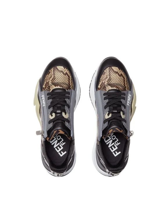 Fendi o1s1wg110226 Fendi Flow Sneakers in Multicolor Size US 9 / EU 42 - 4 Thumbnail