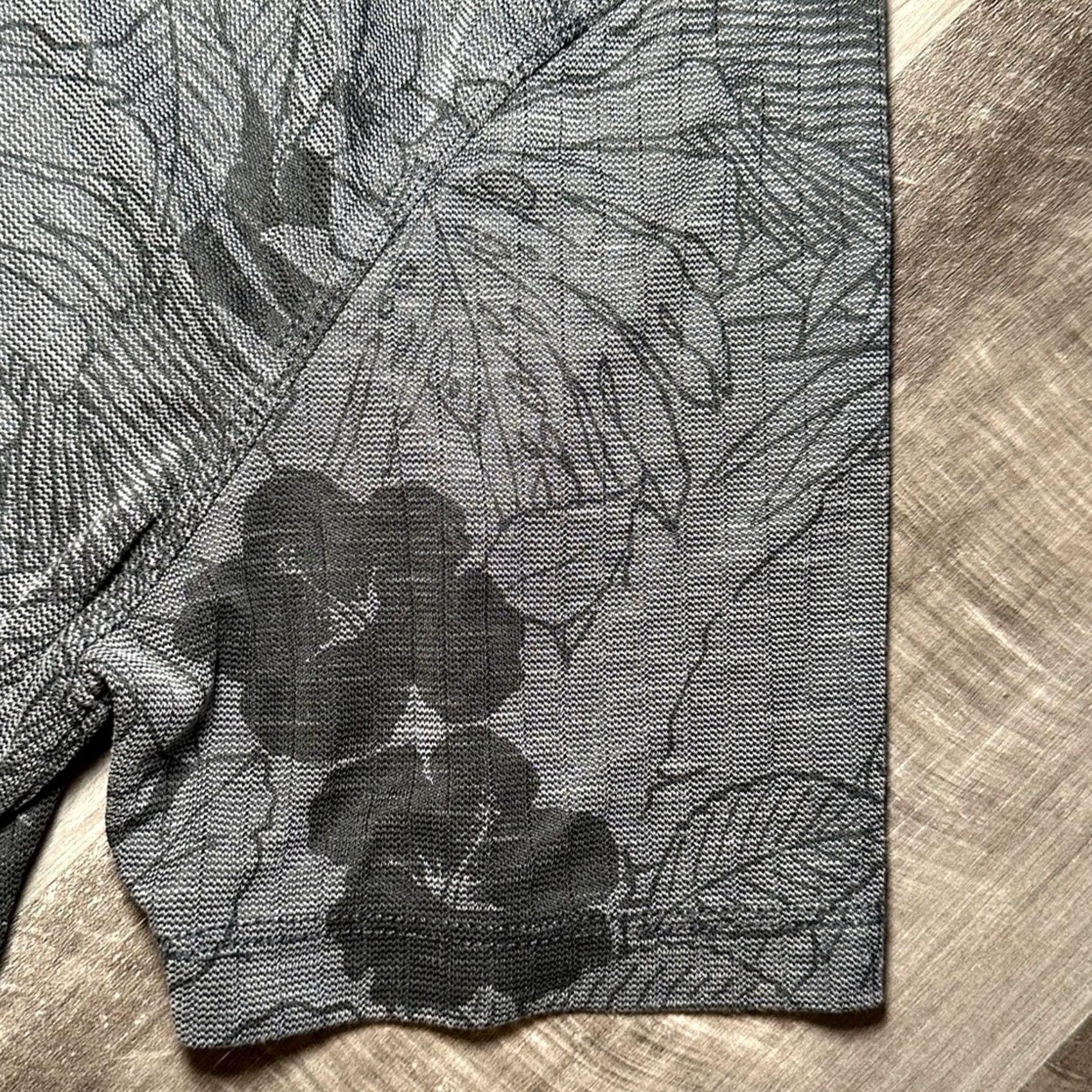 Tommy Bahama Tommy Bahama Arizona Diamondbacks Hawaiian Floral Modal Blend Polo Medium Gray Mens Regular Size M Size US M / EU 48-50 / 2 - 4 Thumbnail