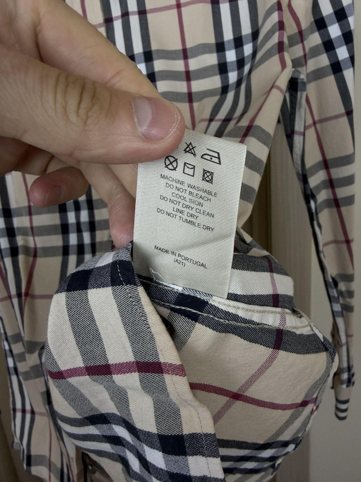 Burberry Burberry Brit slim fit nova check shirt button down women Size S / US 4 / IT 40 - 14 Thumbnail