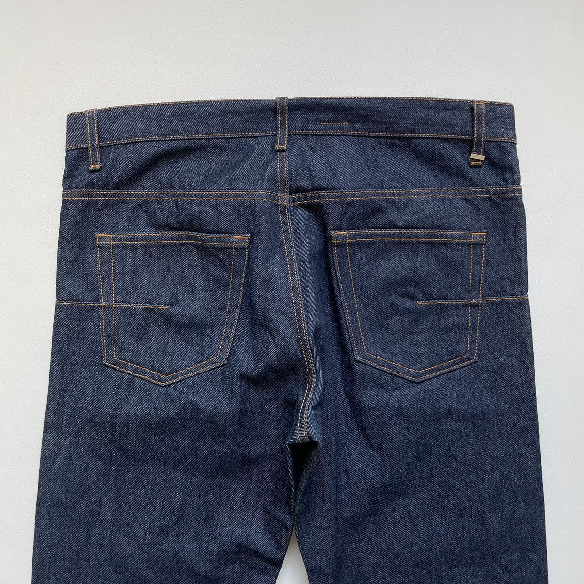 Dior 19cm MII Raw Blue Denim Jeans Size US 32 / EU 48 - 12 Thumbnail