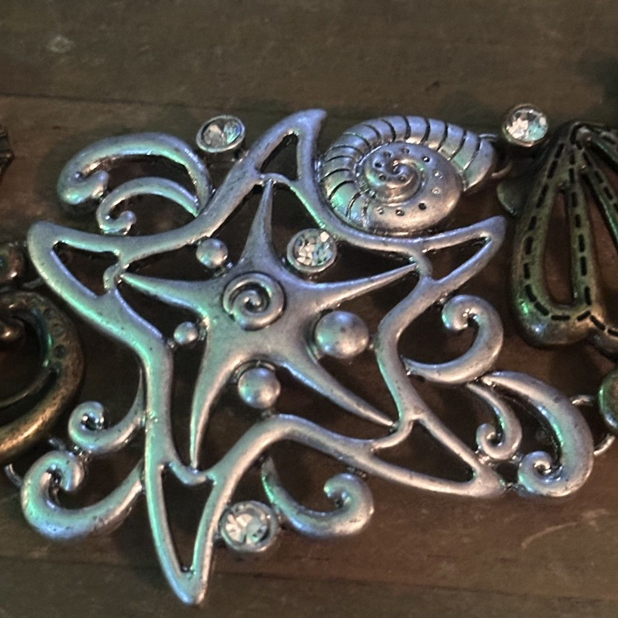 Other Ocean theme statement bib necklace Size ONE SIZE - 3 Thumbnail