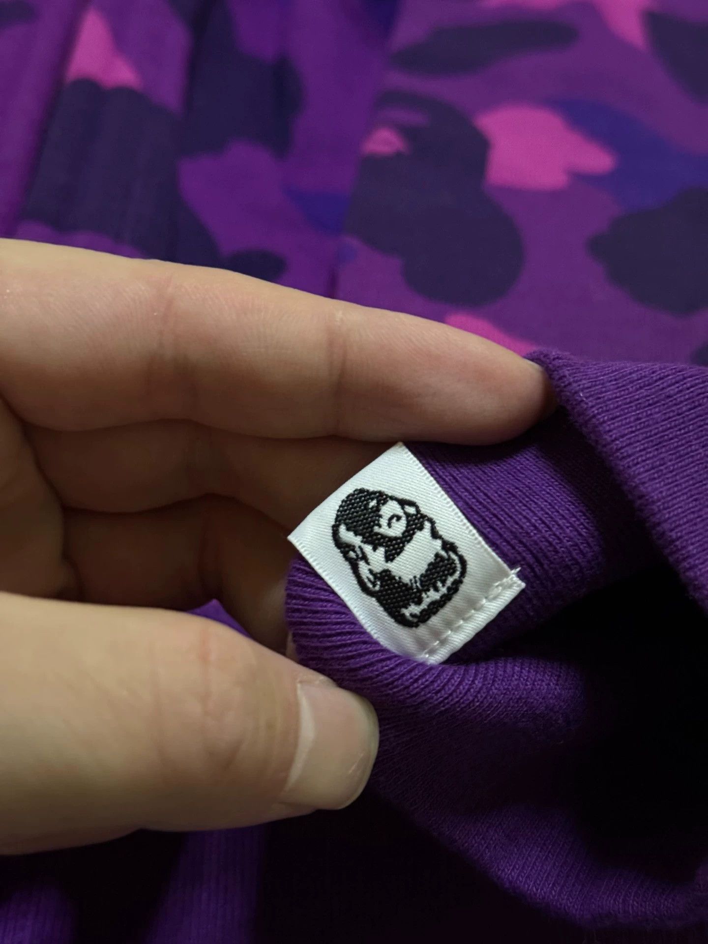 Bape Bapa Purple Camo Double Shark Hoodie M New w/ Tags Size US M / EU 48-50 / 2 - 6 Thumbnail