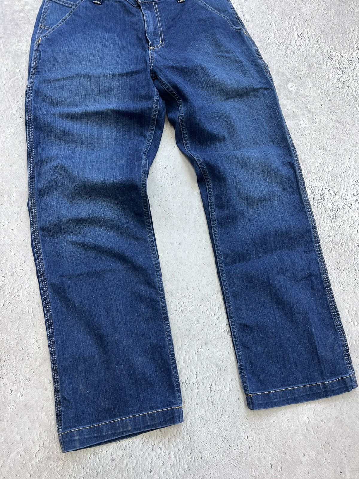 Carhartt × Vintage Carhartt Relaxed Loose Fit Y2k Baggy Carpenter Pants B324 Size US 32 / EU 48 - 10 Thumbnail