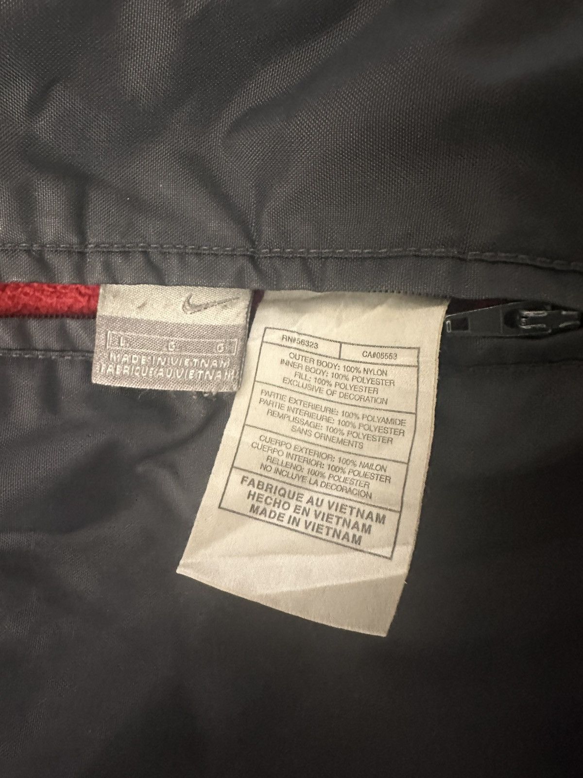 Nike Vintage 2000’s Nike Reversible Windbreaker Size US L / EU 52-54 / 3 - 5 Thumbnail
