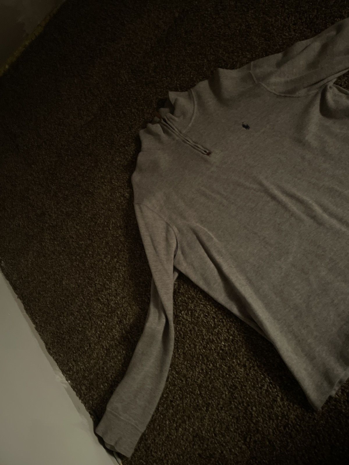 Polo Ralph Lauren Polo Ralph Lauren Jacquard Quarter Zip Size US XL / EU 56 / 4 - 5 Thumbnail