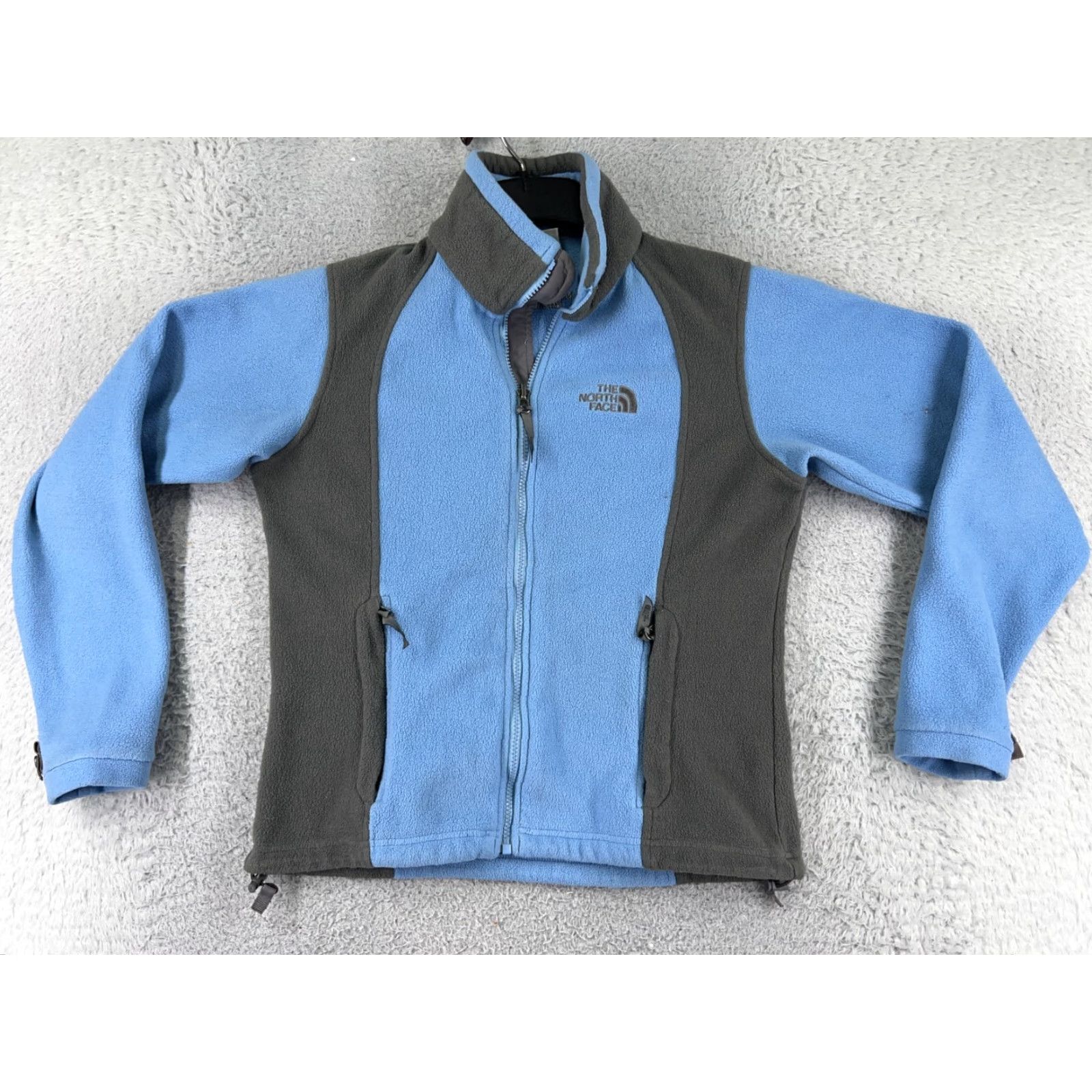 Vintage Columbia Jacket Womens Small Blue Gray Fleece Mock Neck Cozy Warm Polyester Jacket Womens Small Blue Gray Fleece Mock Neck Casual Outdoor American Size S / US 4 / IT 40 - 2 Thumbnail