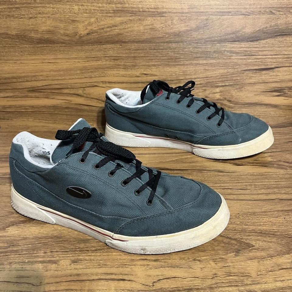 Nike Vtg Nike SB Green Canvas Shoes Lace Up Sneakers metal decal Size US 10.5 / EU 43-44 - 3 Thumbnail