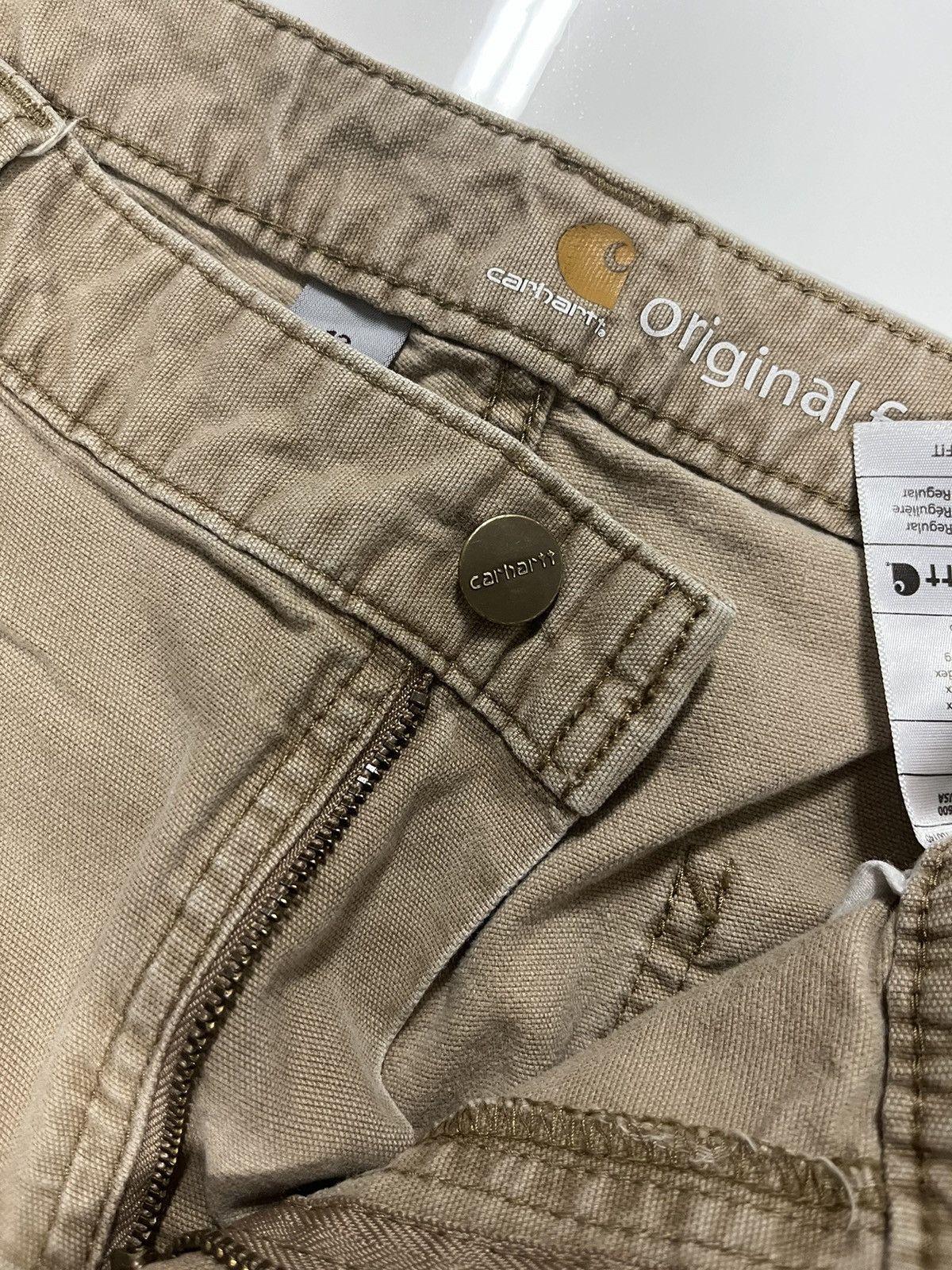 Carhartt × Vintage Vintage Carhartt Khakis Size US 33 - 3 Thumbnail