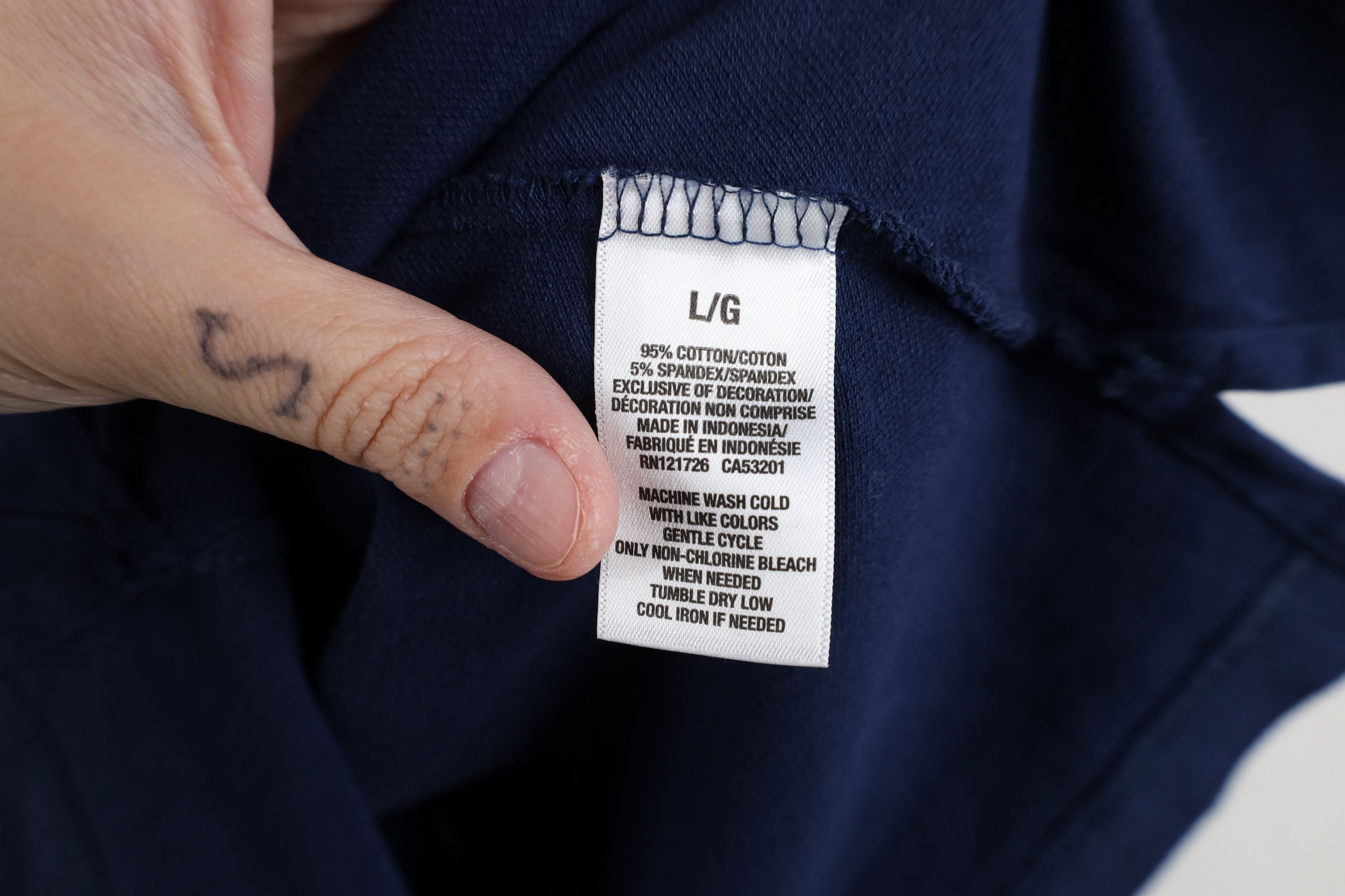 Aeropostale Vintage Y2K Aeropostale Bella Collared Polo Shirt Navy Blue Size L / US 10 / IT 46 - 11 Thumbnail