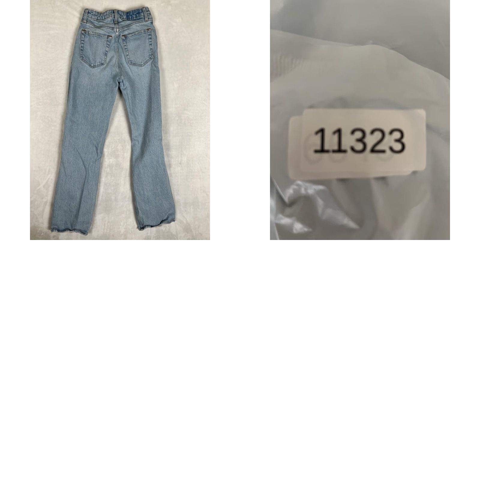 Abercrombie & Fitch Abercrombie & Fitch Jeans Womens 25 0R Distressed High Rise Relaxed Straight 90s Blue Denim Size 42" / US 20 - 8 Thumbnail