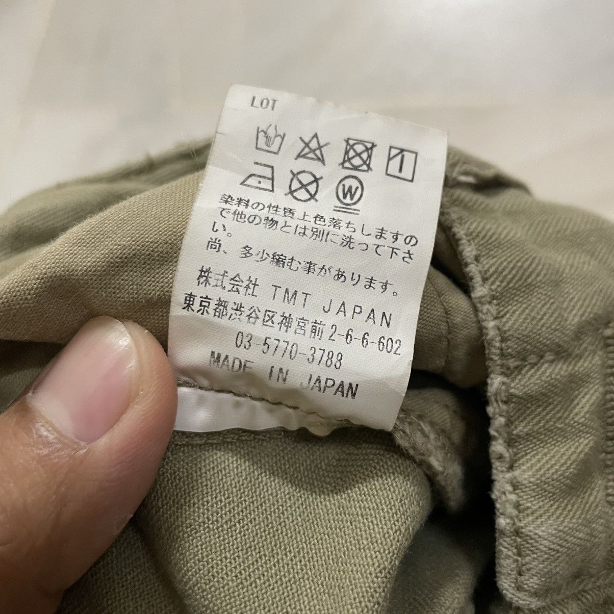 TMT TMT Japan cotton cargo pants Made in Japan Size US 32 / EU 48 - 12 Thumbnail