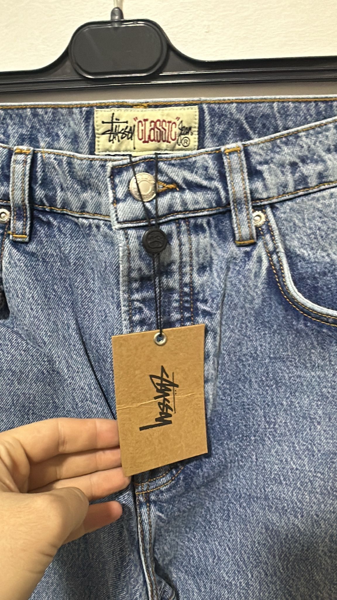 Stussy Stussy Classic Jean Washed Blue Size 28 Size US 28 / EU 44 - 4 Thumbnail