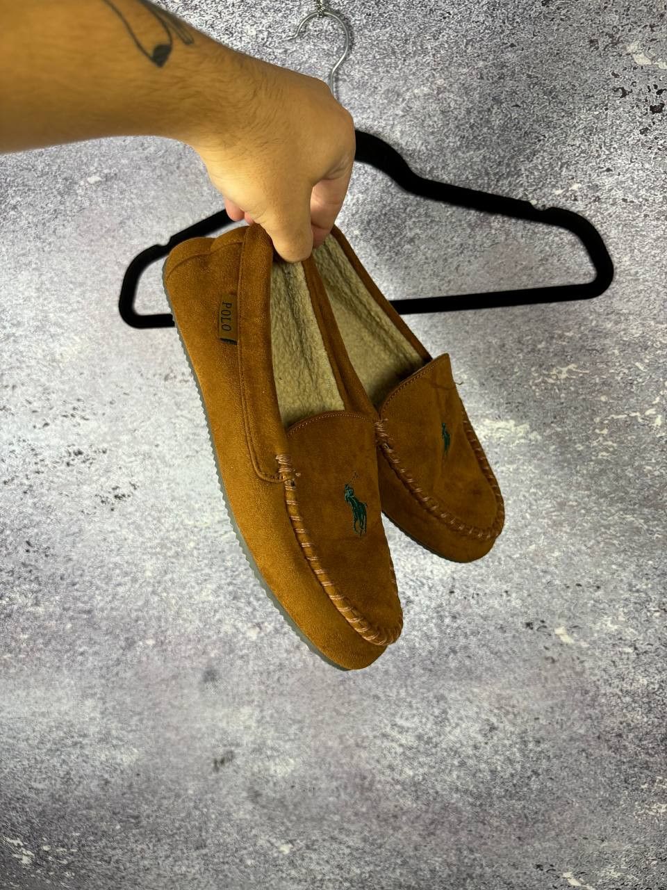 Polo Ralph Lauren Vintage Polo Ralph Lauren Suede Moccasin Brown Slipper US 9 Size US 9 / EU 42 - 2 Thumbnail