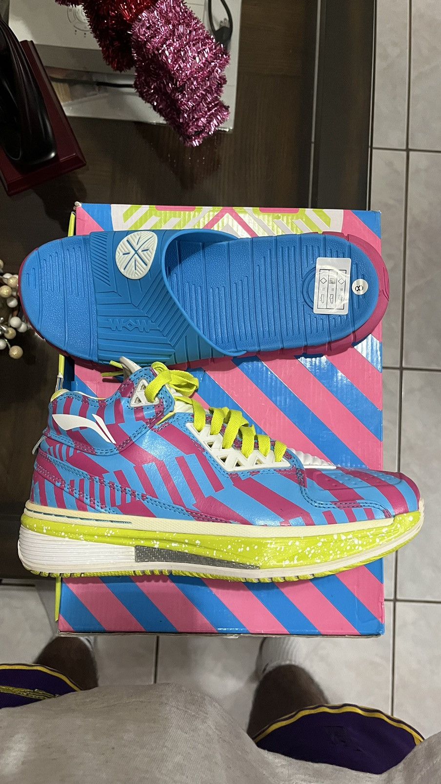 Japanese Brand × Li-Ning Li Ning WOW2 Razfuego (D Wade) Size US 8 / EU 41 - 1 Thumbnail